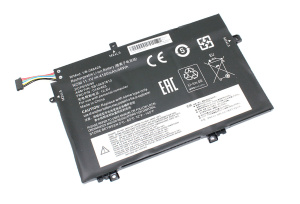 Аккумуляторная батарея для ноутбука Lenovo ThinkPad L480 (L17M3P54) 11.1V 4100mAH OEM