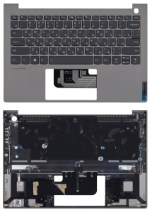 Топкейс для Lenovo ThinkBook 13s G3 ACN серый
