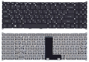 Клавиатура для ноутбука Acer Extensa 15 EX215-51 черная