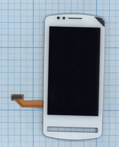 Дисплей для Nokia 700 белый