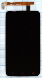 Дисплей для HTC One X+ черный