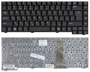 Клавиатура для ноутбука Fujitsu Amilo D1840 D1845 A1630 черная