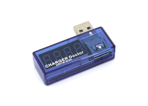 USB-тестер Charger Doctor F03-02-44 без нагрузочного резистора