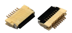 Разъем FPC Flip-Lock 1010-36RLGF 36 pin высота 1мм шаг 1мм