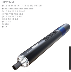 Отвертка электрическая с набором бит Jakemy JM-Y03 PLUS