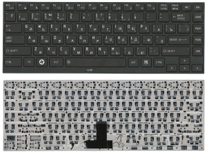 Клавиатура для ноутбука Toshiba Portege R700 R705 R830 R835 черная
