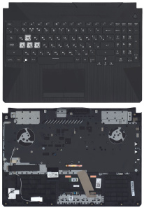 Топкейс для Asus TUF Gaming F15 FX506 черный