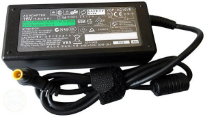 Блок питания (сетевой адаптер) для ноутбуков Sony Vaio 16V 4A 65W 6.5pin