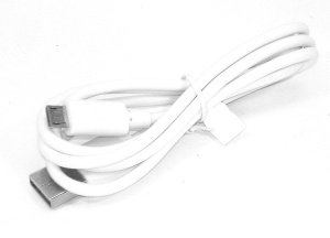Дата-кабель USB-microUSB 1m Белый