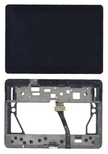 Модуль (матрица + тачскрин) для Samsung Galaxy Tab 10.1" P5100 черный с рамкой