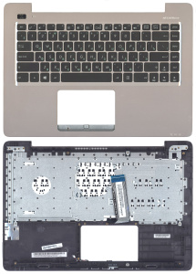 Топкейс для Asus X456 бронза