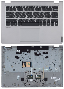 Топкейс для Lenovo Ideapad C340-14 серебристый 5CB0S17544