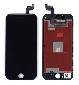 Дисплей для iPhone 6S в сборе с тачскрином (Fog) черный