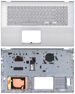 Топкейс для ноутбука Asus X712FAC серебристый