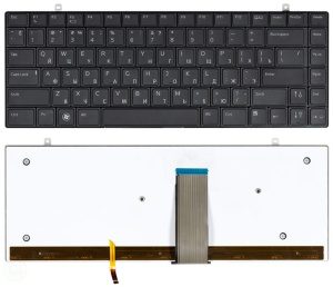 Клавиатура для ноутбука Dell Studio XPS 1645 1647 1340 1640 черная с подсветкой