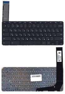 Клавиатура для ноутбука HP Chromebook 14 G3 G4 14-2000 14-ak 14-q черная