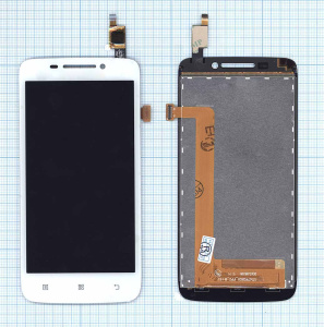 Дисплей для Lenovo S650 белый