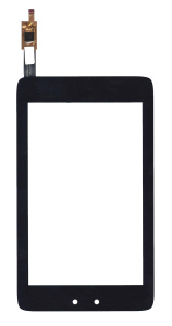 Сенсорное стекло (тачскрин) для HP Slate 7 HD 3400 черное