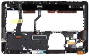 Модуль (матрица + тачскрин) для Samsung XE700 XE700T1C черный с рамкой
