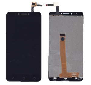 Дисплей для Alcatel One Touch Pixi 4 / 6 9001D черный