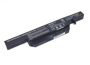 Аккумуляторная батарея для ноутбука Clevo W650-3S2P 11.1V 5200mAh OEM черная