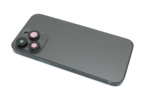 Задняя крышка (корпус) в сборе с рамкой для Apple iPhone 14 Pro Max черная
