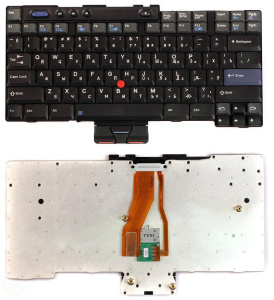 Клавиатура для ноутбука Lenovo IBM Thinkpad T40 T41 T42 T43 T43p R50 R51 R52 черная