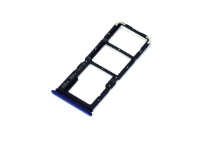 Лоток для SIM-карты Vivo Y91c синий