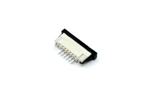Разъем FPC  Half Coverage Bottom Contact 1.0K-BX-6PWB 6 pin высота 2мм шаг 1мм 10 шт