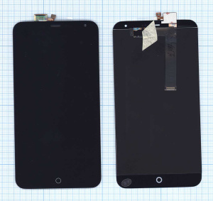 Дисплей для Meizu MX4 черный