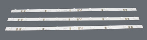 Светодиодная подсветка TV 32" GC32D09-ZC14F-05 Dexp F32C7100B F32C7000B (комплект 3шт)