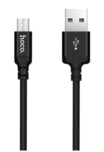Кабель USB HOCO X14 Times speed USB-MicroUSB, 2А, 2м, черный