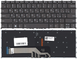 Клавиатура для ноутбука Lenovo IdeaPad Slim 5 14IRH10R черная