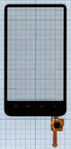 Сенсорное стекло (тачскрин) для HTC Desire HD A9191 G10 черное