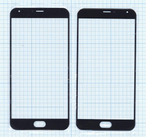 Стекло для Meizu Pro 5 черное