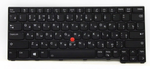 Клавиатура для ноутбука Lenovo ThinkPad X13 Gen 2 черная с подсветкой