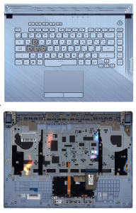 Топкейс для Asus Strix G15 G512LWS серебристый