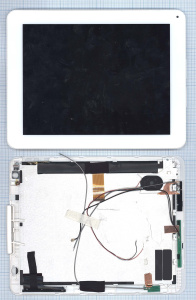 Модуль (матрица + тачскрин) для Digma iDsD10 3G белый с рамкой