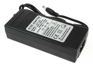 Блок питания для монитора и телевизора LCD 12V 7A 84W 5.5x2.5мм