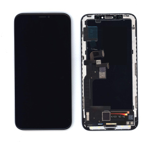 Дисплей для Apple iPhone X в сборе с тачскрином (OLED) черный
