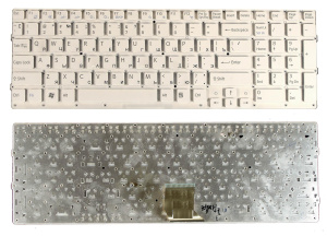 Клавиатура для ноутбука Sony Vaio VPCCB VPC-CB VPC-CB17 белая