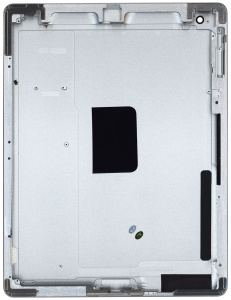 Задняя крышка для Apple iPad 2 A1395 серебристая