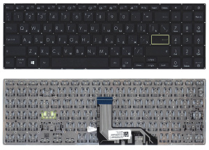 Клавиатура для ноутбука Asus VivoBook X513E черная