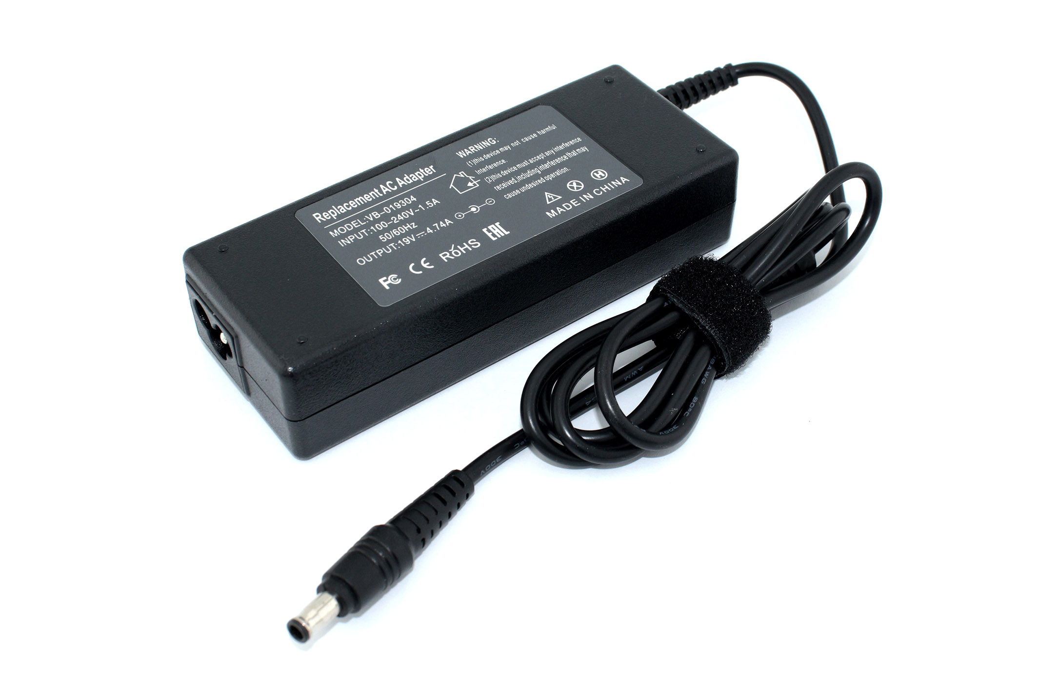 Блок питания (сетевой адаптер) для ноутбуков Samsung 19V 4.74A 5pin (LOW COST PACK)