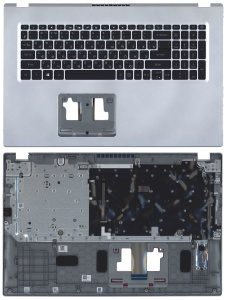 Топкейс для Acer Aspire A517-52 серебристый