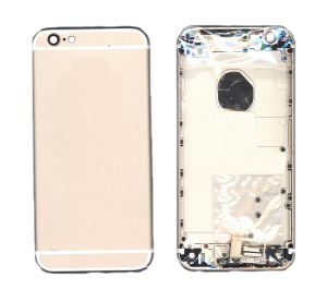 Задняя крышка для iPhone 6S (4.7) золотая