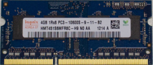Модуль памяти HYNIX DDR3- 4Гб, 1333, SO-DIMM, OEM