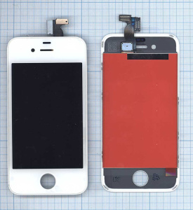 Дисплей для Apple iPhone 4 AAA белый