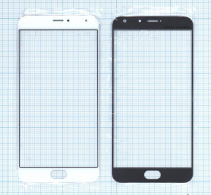 Стекло для Meizu Pro 5 белое