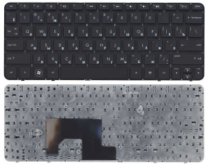 Клавиатура для ноутбука HP Compaq Mini 210-3000 200-4000 черная без рамки